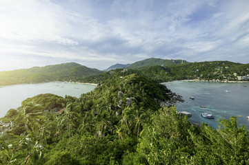 Naklejka premium John-Suwan Viewpoint in Koh Tao