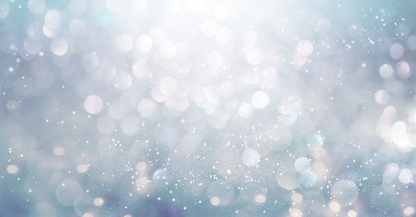 Beautiful abstract shiny light and glitter background