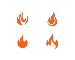 Fire flame Logo Template