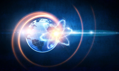 Astronomy concept backdrop