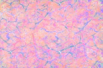 Abstract granite glitter stone multicolored background, veining, flecks, pastels