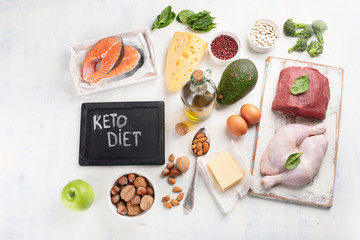 Ketogenic low carbs diet