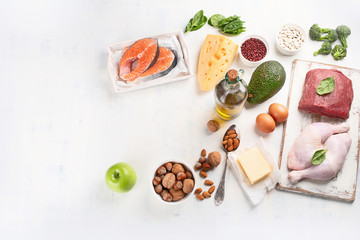 Ketogenic low carbs diet