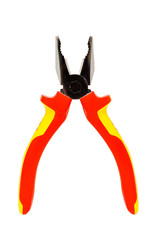 Pliers isolated on a white background