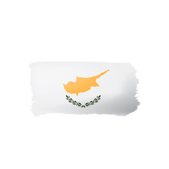 Cyprus flag, vector illustration on a white background.