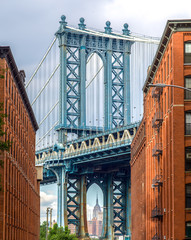 New York City Brooklyn Manhattan bridge