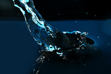 Fototapeta na wymiar Water splash as background