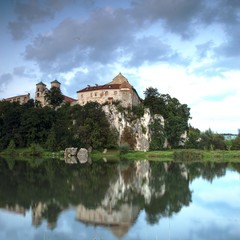 Fototapeta na wymiar klasztor Benedyktynów w Tyńcu