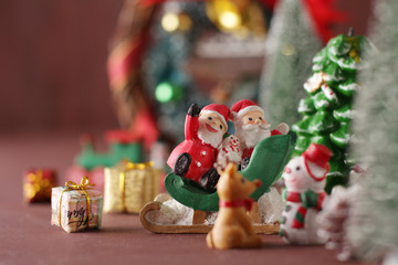 クリスマス雑貨イメージ　サンタクロース