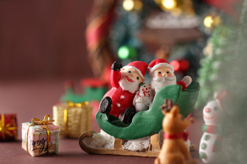 クリスマス雑貨イメージ　サンタクロース