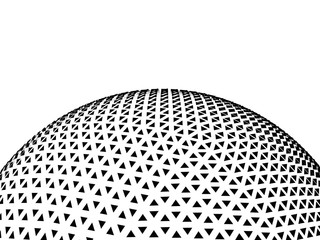 Template with triangles