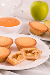 Apple pies.