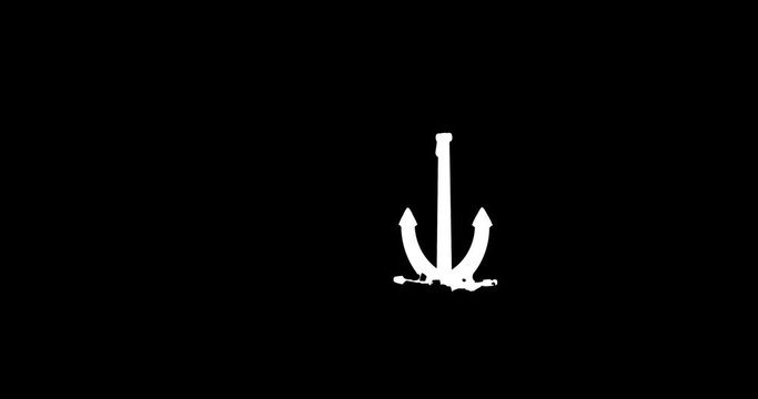 Anchor breaks the ground