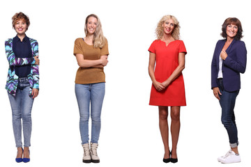 Fototapeta premium Beautiful group of women