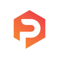 Letter P logo