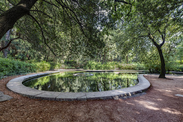 Trieste, Lago dei Loti, giardino pubblico di Miramare