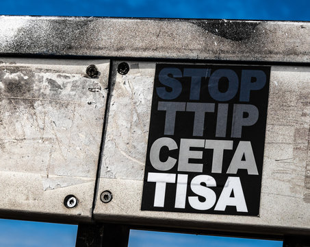 Stop TTIP CETA TISA sticker