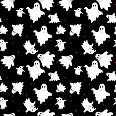 Halloween seamless pattern.