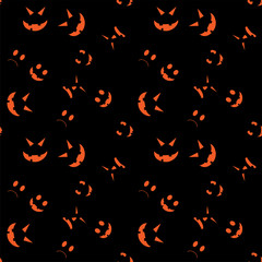 Halloween seamless pattern.