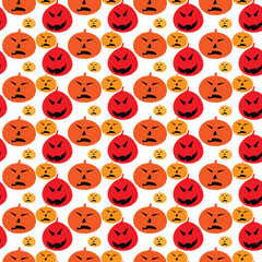 Obraz premium Halloween seamless pattern.