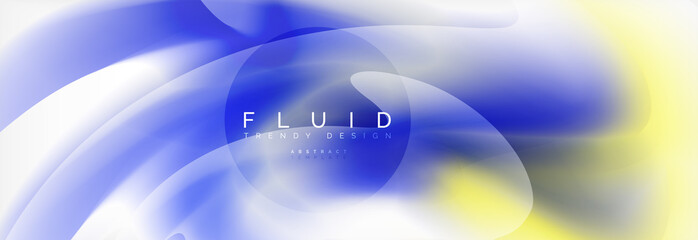 Abstract background holographic liquid colors design