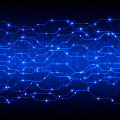 Abstract Technology background. Vector illustration