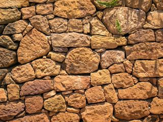 Wall of stone