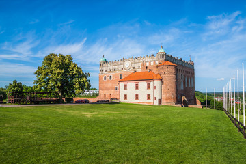 Fototapeta na wymiar Castle in Golub-Dobrzyn. Poland