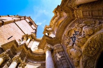 Fototapeta premium Walk around the temple in Spain.