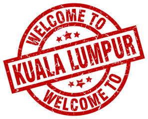 welcome to Kuala Lumpur red stamp