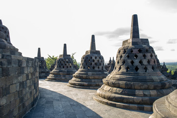 Stupa at Borobudur Temple, Yogyakarta, Indonesia 11