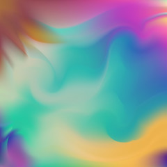 Abstract vector background. Multicolored. Gradient. Mesh. Fog. Smoke.