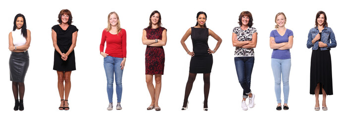 Beautiful group of women