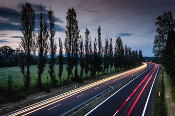 Long exposure at sunset