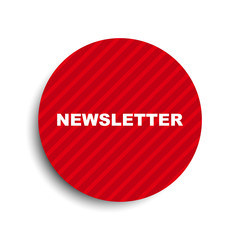 red circle banner element newsletter