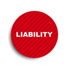 red circle banner element liability