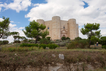Fototapeta na wymiar Castel del Monte, patrimonio UNESCO - Andria