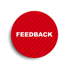 red circle banner element feedback