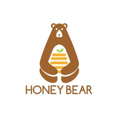 Honey bear logo