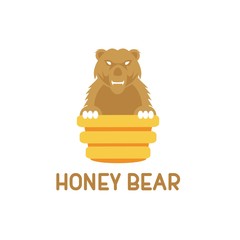 Honey bear logo