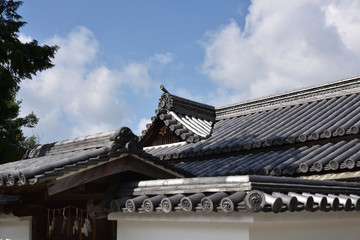 Fototapeta na wymiar 日本の兵庫県たつの市の古い建物