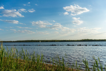 Markkleeberger See bei Leipzig bei wundersch&ouml;nem Sommerwetter