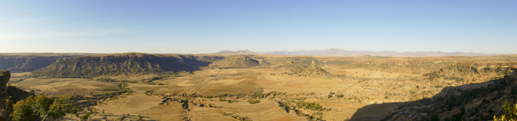 The landscape of Lesotho - Maseru