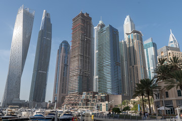 Obraz na płótnie Canvas Dubai city 2018 travel photography, United arabic emirates