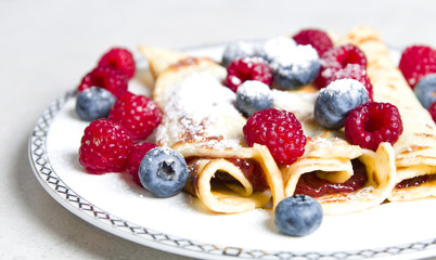 Delicious homemade pancakes