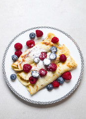Delicious homemade pancakes
