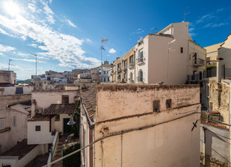 Gravina in Puglia (Italy) - The suggestive old city in stone like Matera, in province of Bari,...
