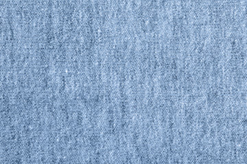 Fabric texture. Melange light blue color background