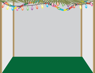Jewish holiday traditional Sukkah