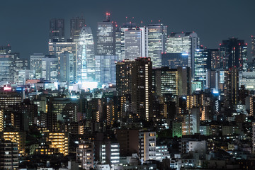Fototapeta na wymiar 東京・新宿・夜景